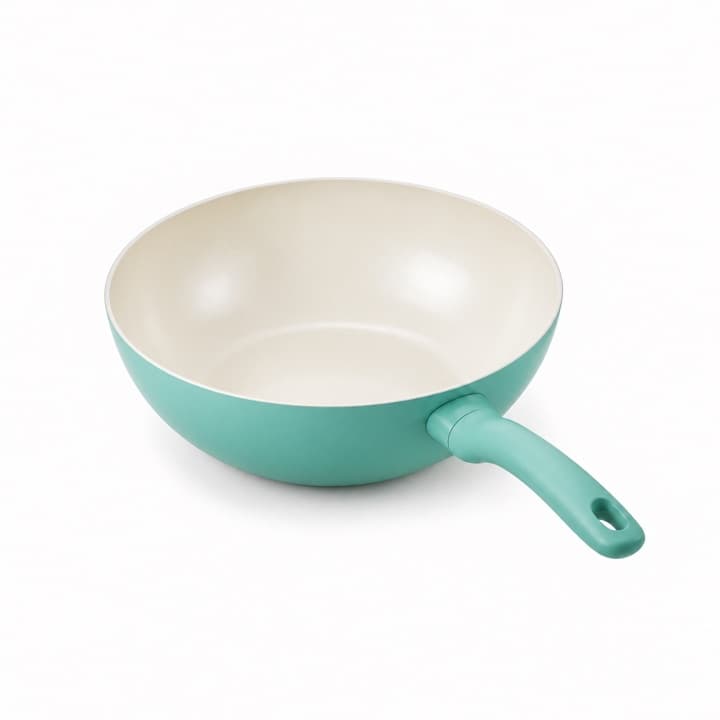 Visli 24 cm ceramic coated non-stick wok