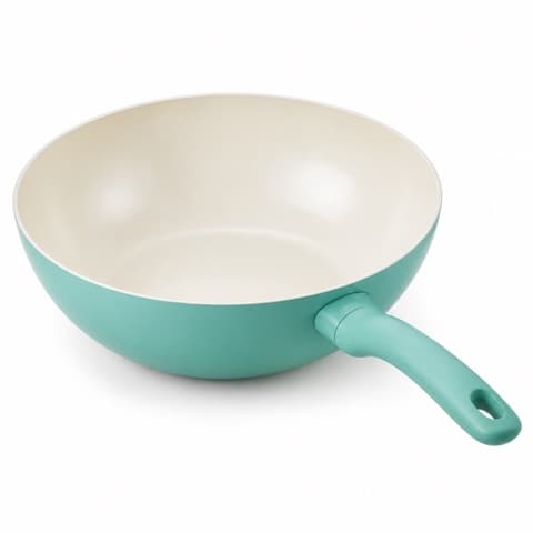 24 cm ceramic coated wok